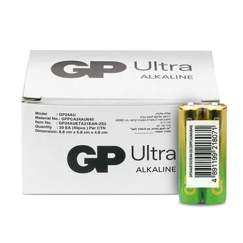 40 x bateria alkaliczna GP Ultra Alkaline G-TECH LR03 / AAA