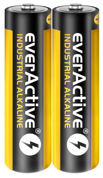 40 x everActive Industrial LR6/AA Alkaline batteries (packaged in 2-pack shrink sealants)