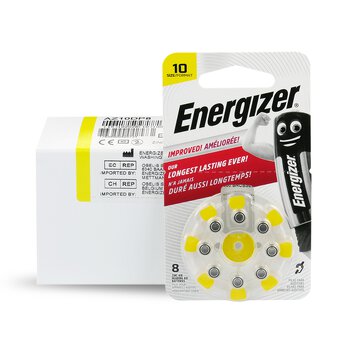 48 x Energizer 10 hearing aid batteries