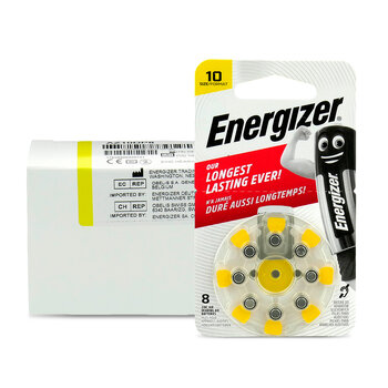 48 x Energizer 10 hearing aid batteries