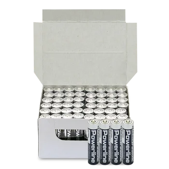 48 x Panasonic Powerline Industrial LR03/AAA