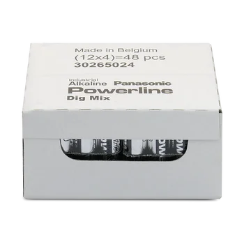 48 x Panasonic Powerline Industrial LR03/AAA