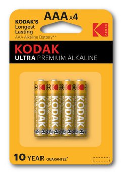 4 x KODAK Ultra Premium Alkaline LR03/AAA (blister)