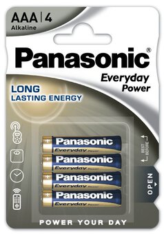 4 x Panasonic Everyday Power LR03/AAA (blister)