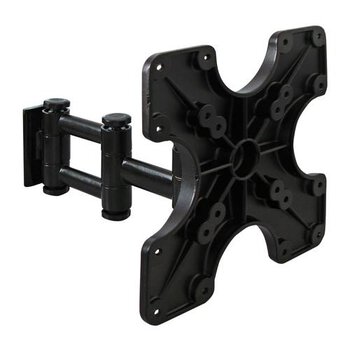4W Uchwyt LCD alumin. 13"-37" VESA 50/100/200 udźwig 18kg dwuramien. uchylny 90st obrotowy 270st (06819)