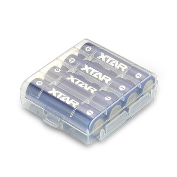 4x Xtar R6 / AA 1.5V Li-ion 2500mAh battery with protection