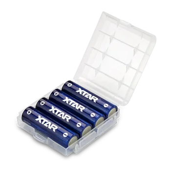 Xtar R6 / AA 1.5V Li-ion 2500mAh battery with protection - 4 pieces