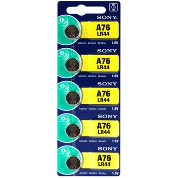 5 x Mini Alkaline battery Sony G13/AG13/L1154/LR44/157/A76