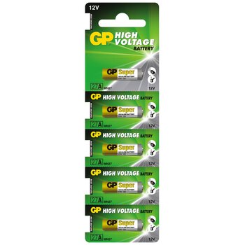 5 x Battery for car remote control GP 27A MN27