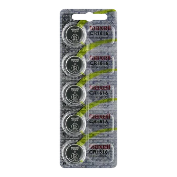 5 x bateria litowa Maxell CR1616 (HOLOGRAM)