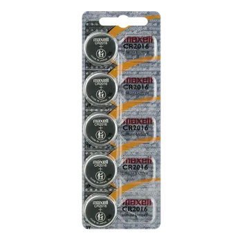 5 x bateria litowa Maxell CR2016 (HOLOGRAM)