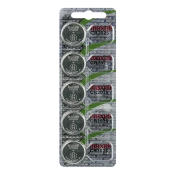 5 x bateria litowa Maxell CR2025 (HOLOGRAM)
