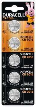 5 x bateria litowa mini Duracell CR2016 DL2016 ECR2016 HSDC 5 x bateria litowa mini Duracell CR2016 DL2016 ECR2016 HSDC