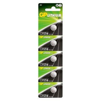 5 x bateria litowa mini GP CR1216