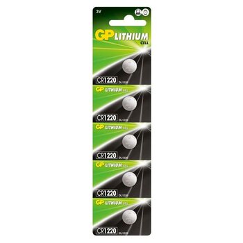 5 x bateria litowa mini GP CR1220