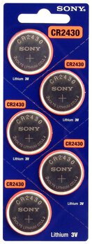 5 x bateria litowa mini Sony CR2430