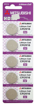 5 x bateria litowa Mitsubishi CR2016