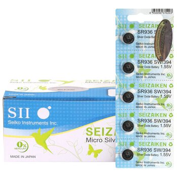 5 x bateria srebrowa mini Seizaiken 394 / 380 / SR 936 SW / G9