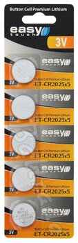 5 x CR2025 Easy Touch
