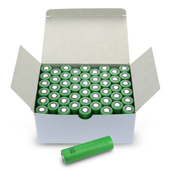 50x Rechargeable Battery 18650 Li-ion 2100 mAh Sony / Murata US18650VTC4 - multipack