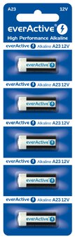 5 x everActive 23A 12V Alkaline Batteries