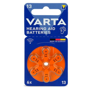 6 x baterie do aparatów słuchowych Varta 13 6 x baterie do aparatów słuchowych Varta 13