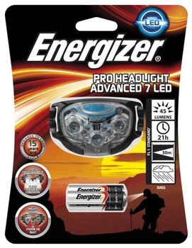 6 x latarka czołowa Energizer Advanced Pro-Headlight 7LED