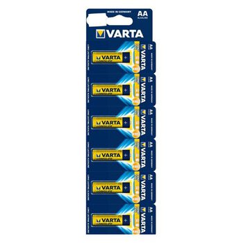 6 x Varta Longlife LR6/AA 4106 PASEK (blister)