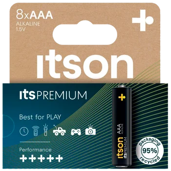 8 x AAA / LR03 ITSON ITSPREMIUM (blister)