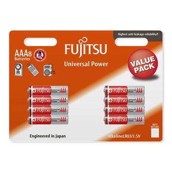 80 x bateria alkaliczna Fujitsu Universal Power LR03 AAA blister