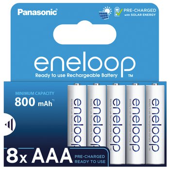 8 x Panasonic Eneloop R03/AAA 800mAh BK-4MCDE/8BE (blister)