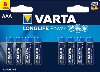 8 x Varta Longlife Power LR03/AAA 4903 (High Energy)