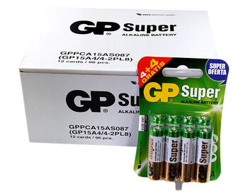 960 x GP Super Alkaline LR6/AA (pakowane 8 szt. / blister)