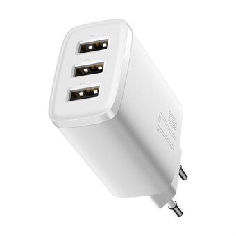 Baseus Compact CCXJ020102 AC charger with 3 USB 17W sockets