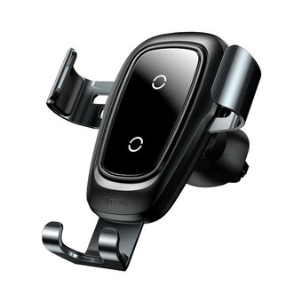 Baseus car gravity handle with Qi induction charger for Metal WXYL-B0A phone