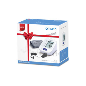 OMRON M2 CLASSIC blood pressure monitor + power supply