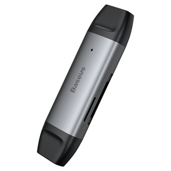 USB 3.0 + USB-C Baseus Lentil CADKQ-B0G SD and microSD card reader