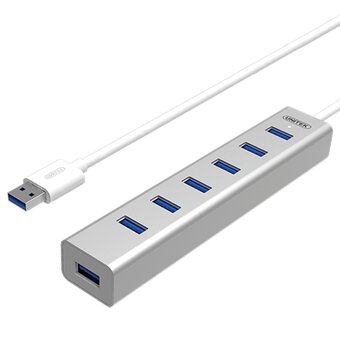 USB 3.0 Hub 7-port Unitek Y-3090 with power supply