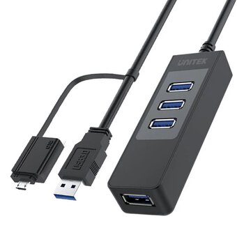 USB Hub 3.1 / micro USB OTG 4-port Unitek Y-3046A