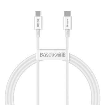 USB-C PD 2.0 cable 100cm Baseus Superior CATYS-B02 Quick Charge 3.0 5A with support for fast charging 100W