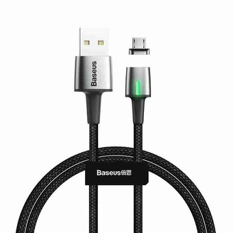 USB cable - micro USB magnetic 200cm Baseus Zinc CAMXC-B01 for fast charging 1.5A