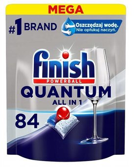 Dishwasher capsules Finish Quantum All in 1 - 84 pcs.