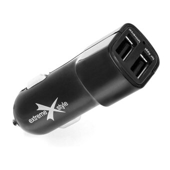 eXtreme CC212U 2100mA Car Charger with Two USB Ports