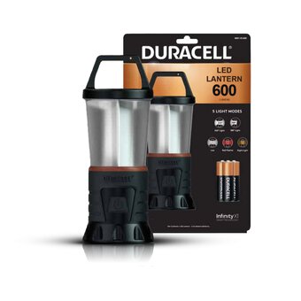 LED camping multifunction flashlight Duracell 600lm