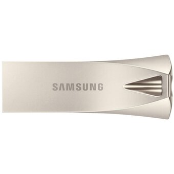 USB 3.1 USB flash drive Samsung BAR Plus Champagne Silver 128GB