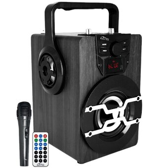Portable stereo Bluetooth speaker Karaoke Media-Tech BOOMBOX PRO BT MT3159 18W