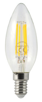 LED bulb Filament E14 4W candle Energy Light