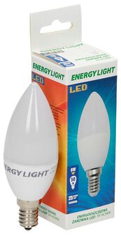 Bulb SMD2835 6W E14 candle ENERGY LIGHT