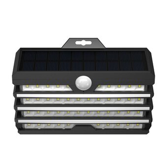External wall-based LED solar lamp with motion sensor 5.1W Baseus DGNEN-C01