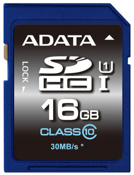 A-DATA SDHC 16GB class 10 UHS-I